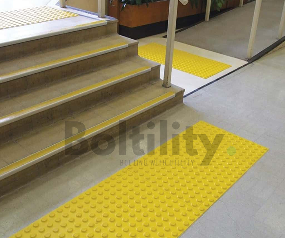 anti-slip stair nosing, Anti-Slip PVC Tactile Indicators