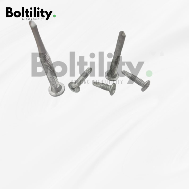 wafer head, self drilling screw