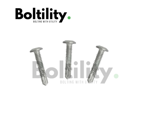 wafer head, self drilling screw,