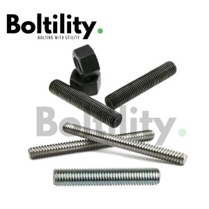Threaded Bolt, Bolt and Nut, Fastener, Steel Fastening, Bolt