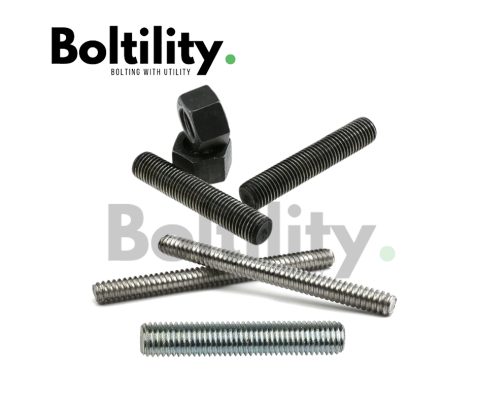 Threaded Bolt, Bolt and Nut, Fastener, Steel Fastening, Bolt