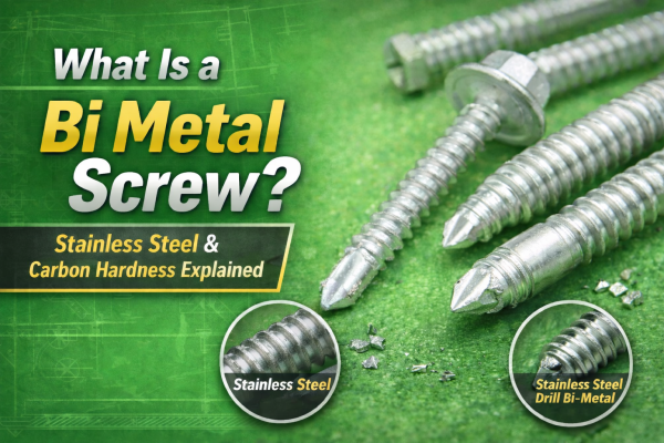 Bi Metal Screw, Stainless Steel, Screw Roofing